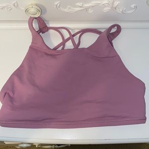 pink Lululemon sports bra
